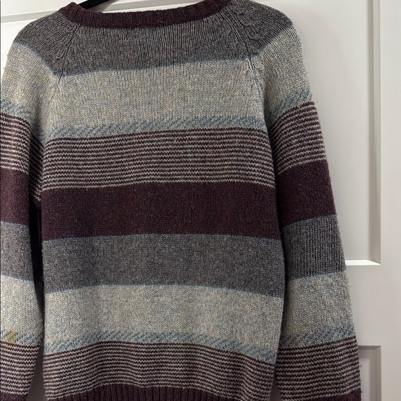 McGregorStriped Gray and Brown Men's Sweater sz l - Picture 4 of 4